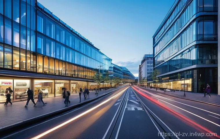 스마트 시티에서의 센서 네트워크 응용 - **Prompt 1: Futuristic Urban Harmony with Smart Parking and Traffic Flow**
"A vibrant, wide-angl...