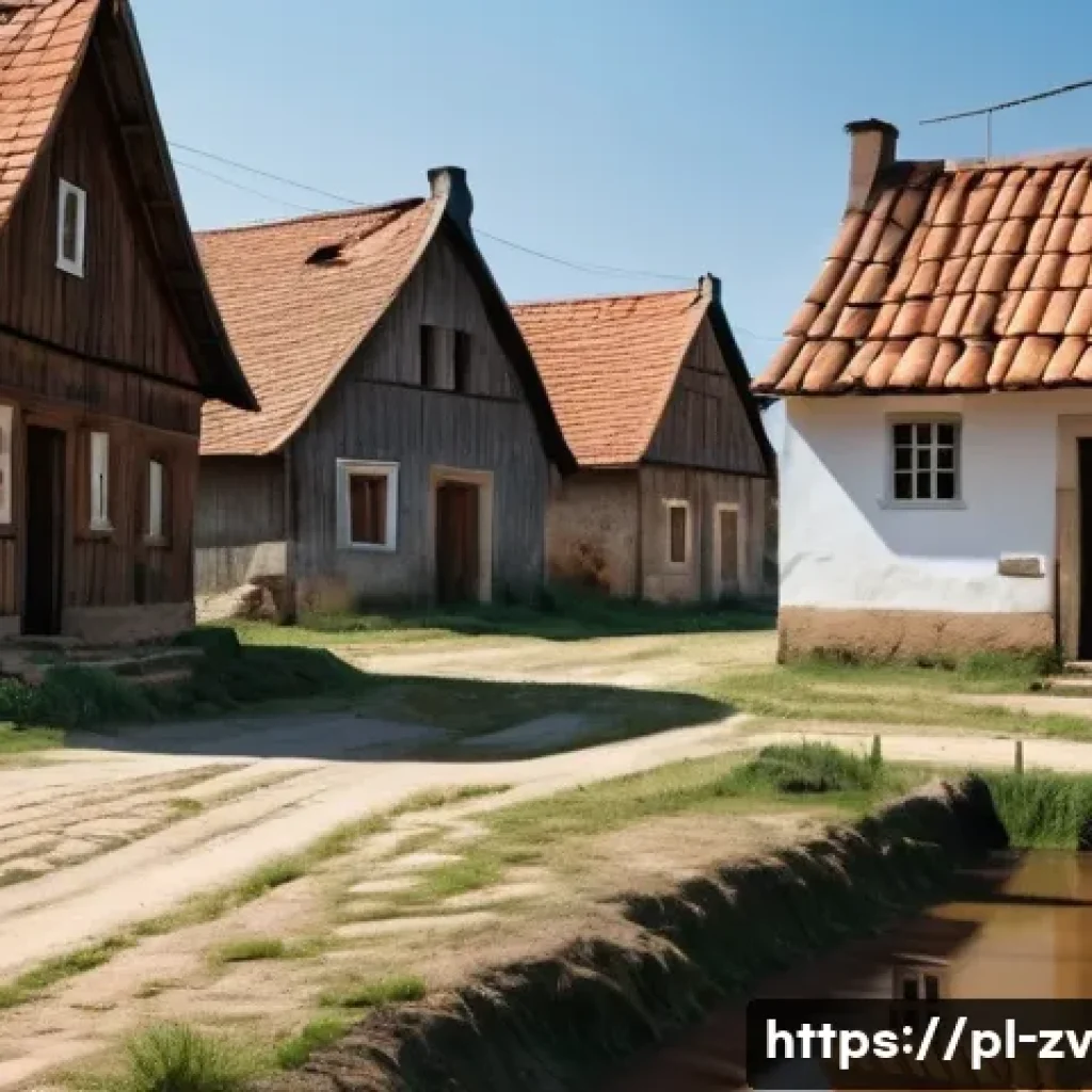 스마트 수자원 관리와 센서 네트워크 - **Prompt 1: Water Scarcity in a Polish Village with Aging Infrastructure**
A realistic, high-def...