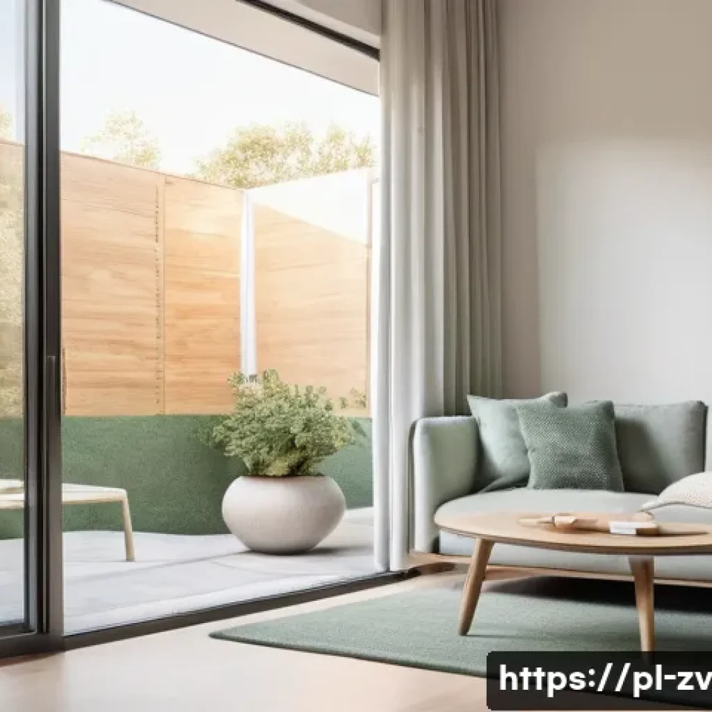 센서 네트워크의 고급 데이터 분석 기법 - **Smart Home Comfort and Efficiency:**
"A cozy, sun-drenched living room with a large window ove...