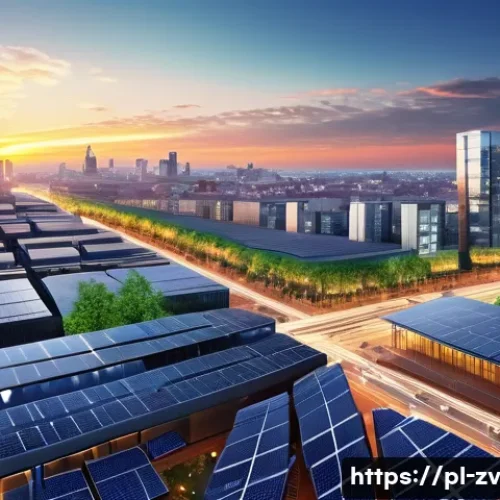 Home 32 센서 네트워크의 확장성 문제점 및 해결책 - A detailed illustration of a large-scale sensor network deployed across a modern Polish smart citysc...